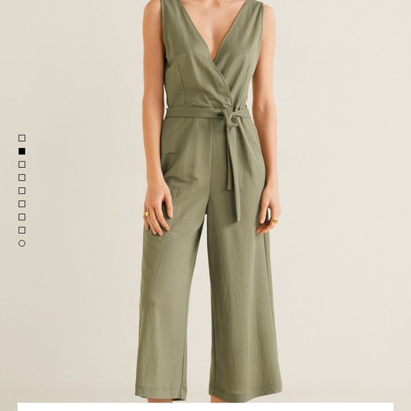 Mango Pants - NWT Mango Cut-Out Back Jumpsuit
